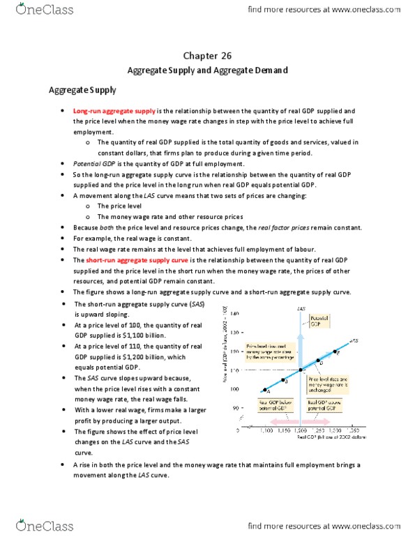 Economics 1022A/B Chapter Notes - Chapter 26: Monetary Policy, The Foreign Exchange, Real Wages thumbnail