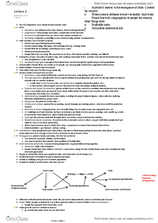 Sociology 2151A/B Lecture Notes - Lecture 1: Interpersonal Communication, Eth, Ath thumbnail