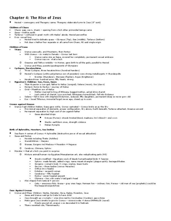 CLA204H1 Chapter : second batch of textbook notes thumbnail