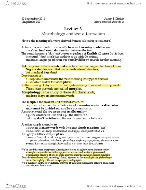 LIN203H1 Lecture 3: lec3.pdf thumbnail