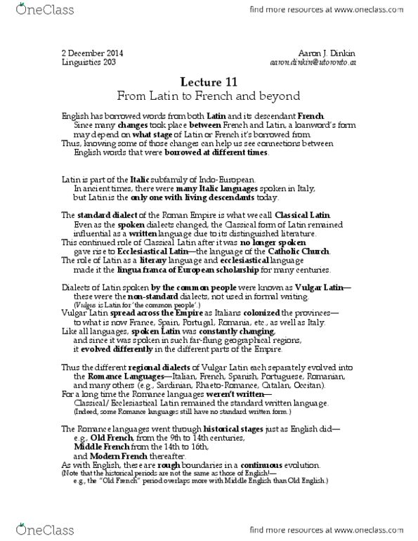 LIN203H1 Lecture 11: lec11.pdf thumbnail