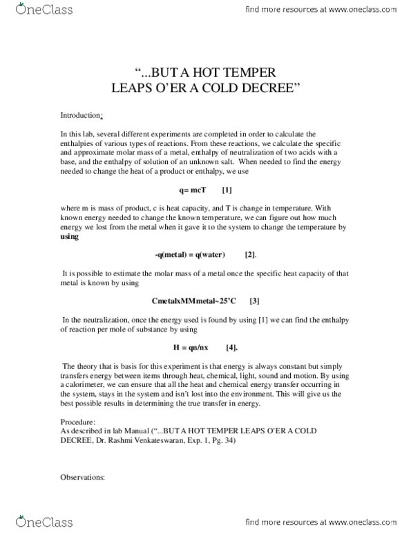 CHM 1311 Lecture Notes - Lecture 1: Sodium Hydroxide, Nitric Acid, Jmol thumbnail