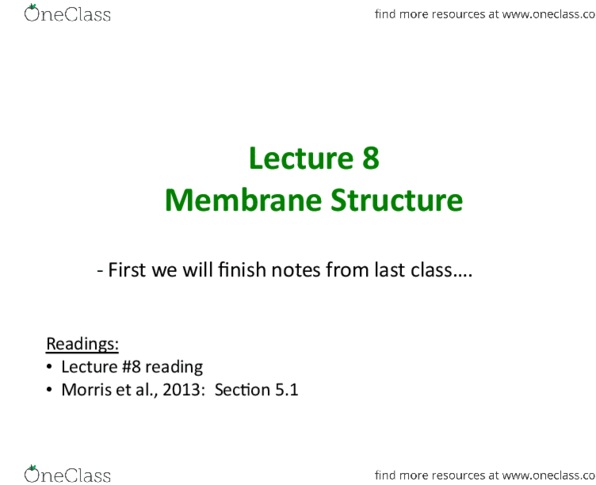 BIOL 243 Lecture Notes - Lecture 1: Chch-Dt, Enzyme, Fluid Mosaic Model thumbnail