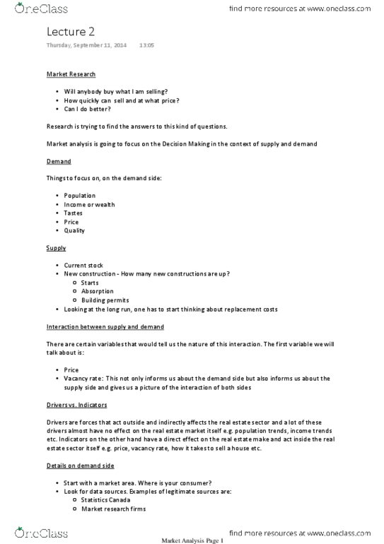 REAL 3810 Lecture Notes - Lecture 1: Histogram, Random Variable, Standard Deviation thumbnail