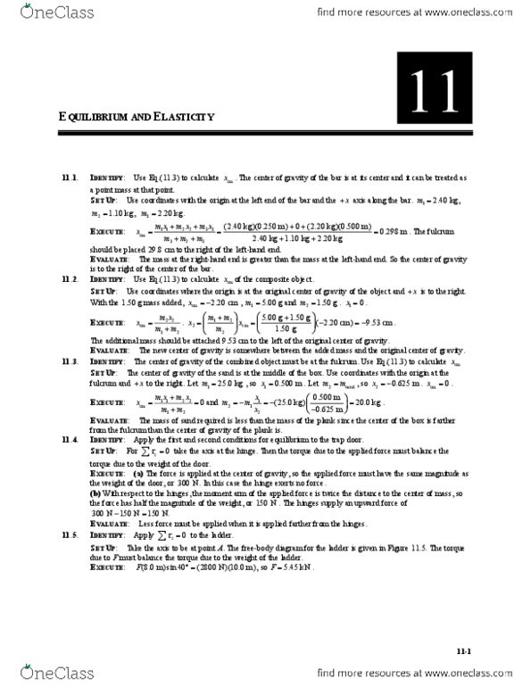 PHYSICS 135 Chapter Notes - Chapter 11: Junkers J.I, Stra, Compressive Stress thumbnail