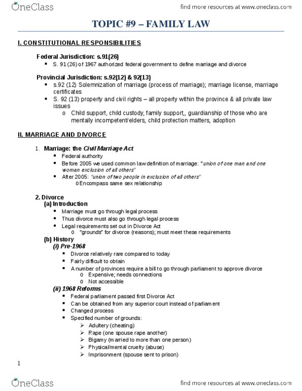 CRIM 135 Lecture Notes - Lecture 9: Ibm System R, Normandy Landings, Civil Marriage Act thumbnail