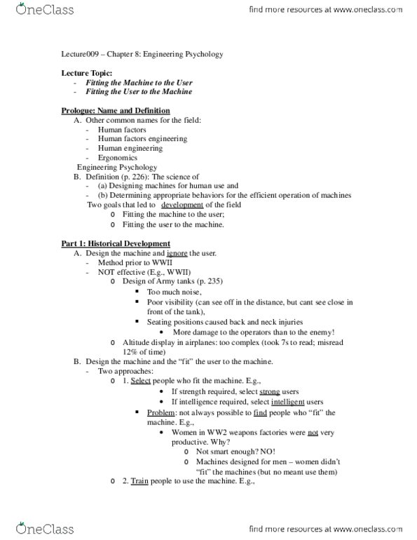Psychology 2990A/B Lecture Notes - Lecture 9: Rtfm thumbnail