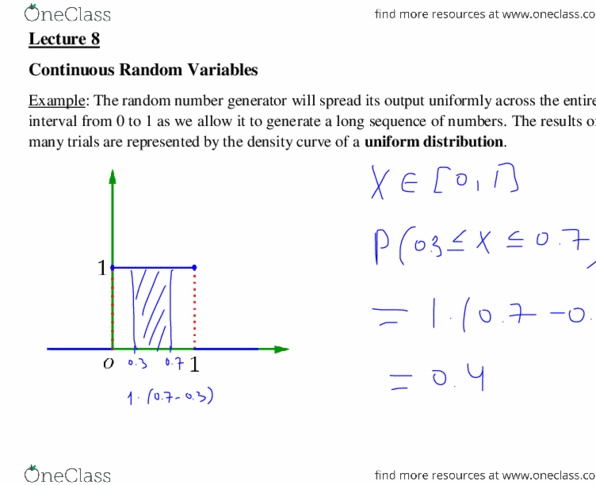 STAB22H3 Lecture Notes - Lecture 8: Standard Deviation, Linear Combination, Sampling Distribution thumbnail
