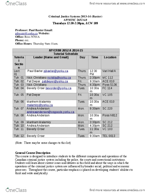 CRIM 2652 Lecture 1: Syllabus thumbnail