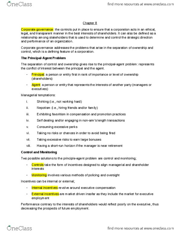 Philosophy 2074F/G Chapter Notes - Chapter 8: Mci Inc., Accounting Scandals, Stakeholder Theory thumbnail