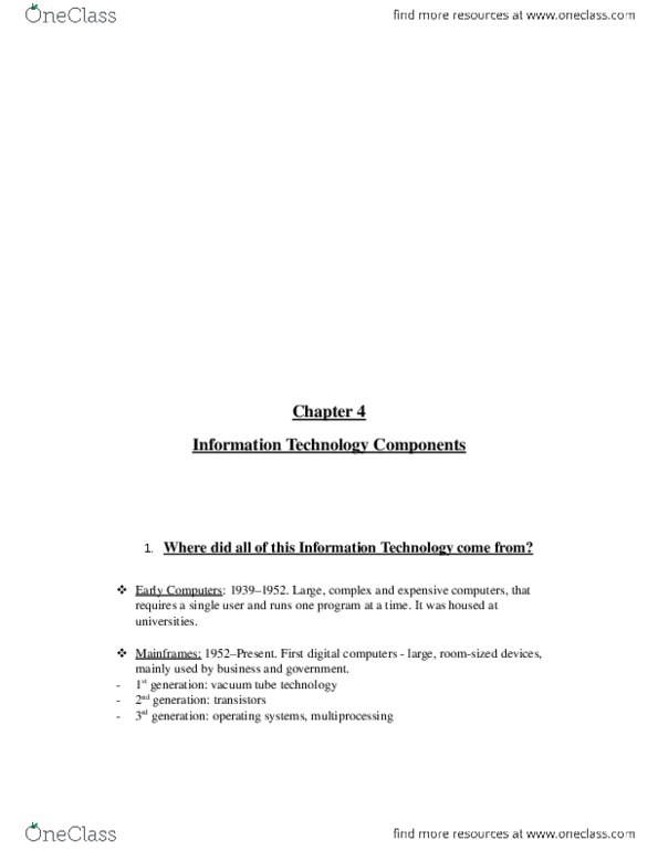 COMM 226 Lecture Notes - Lecture 4: Macos, Microsoft Powerpoint, Multiprocessing thumbnail