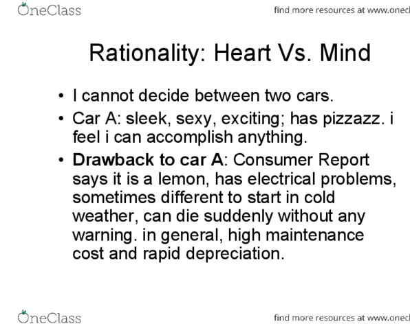 ECN 340 Lecture Notes - Lecture 4: Rationality, Vacuum Cleaner, Midlife Crisis thumbnail
