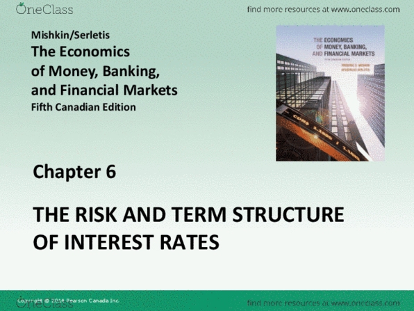 ECON 3K03 Lecture Notes - Lecture 6: Expected Return, Substitute Good, Fitch Ratings thumbnail