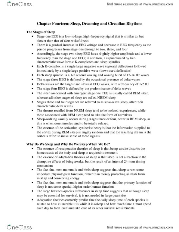 PSY290H1 Chapter 14: Biopsych Chapter Fourteen Notes.docx thumbnail