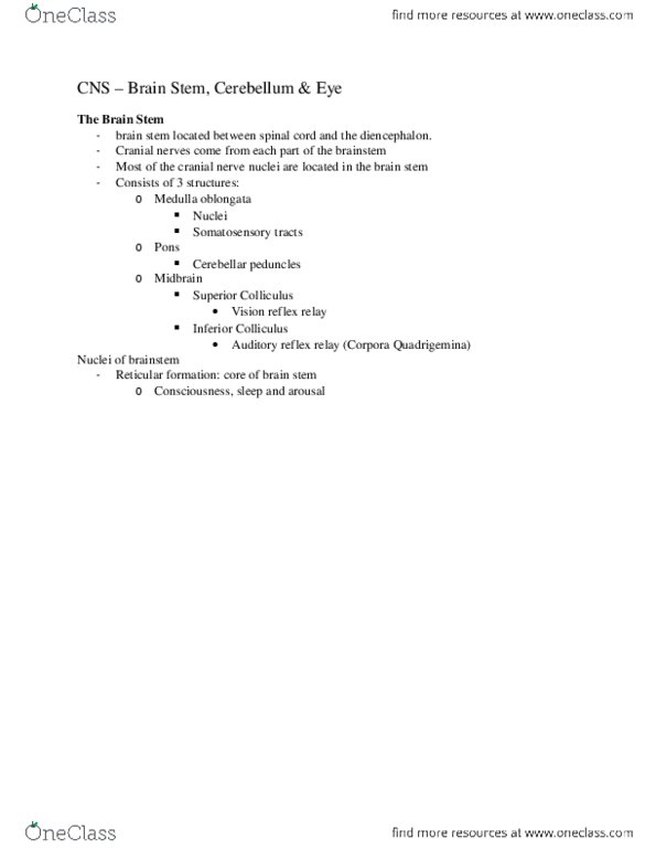 HTHSCI 1H06 Lecture Notes - Lecture 1: Presbyopia, Optometry, Ophthalmology thumbnail