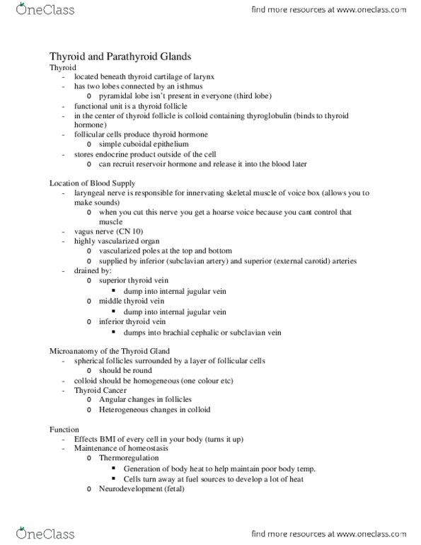 HTHSCI 1H06 Lecture Notes - Lecture 3: Ultimate Tensile Strength, Triiodothyronine, Constipation thumbnail