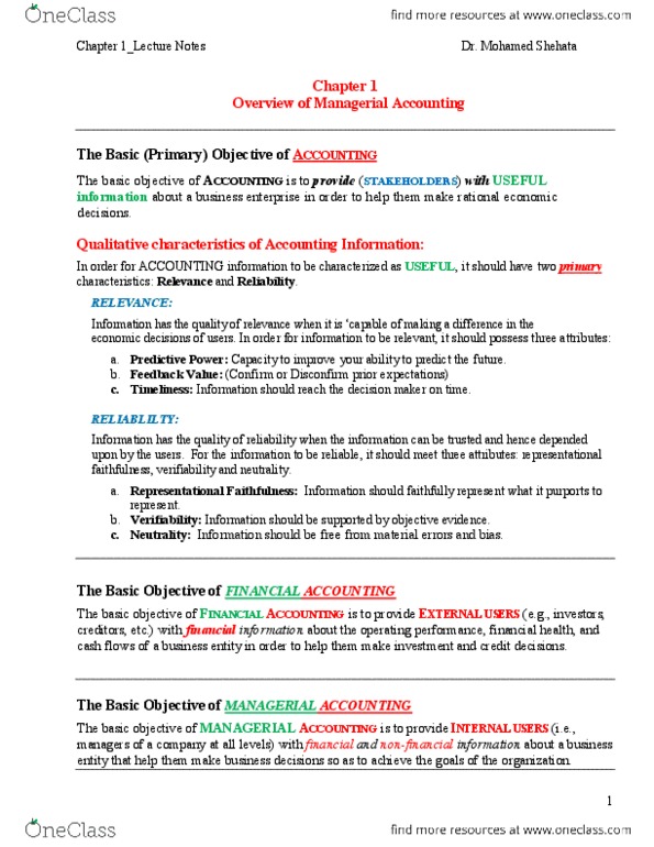 COMMERCE 2AB3 Lecture Notes - Lecture 1: Income Tax, Cash Flow Statement, Income Statement thumbnail