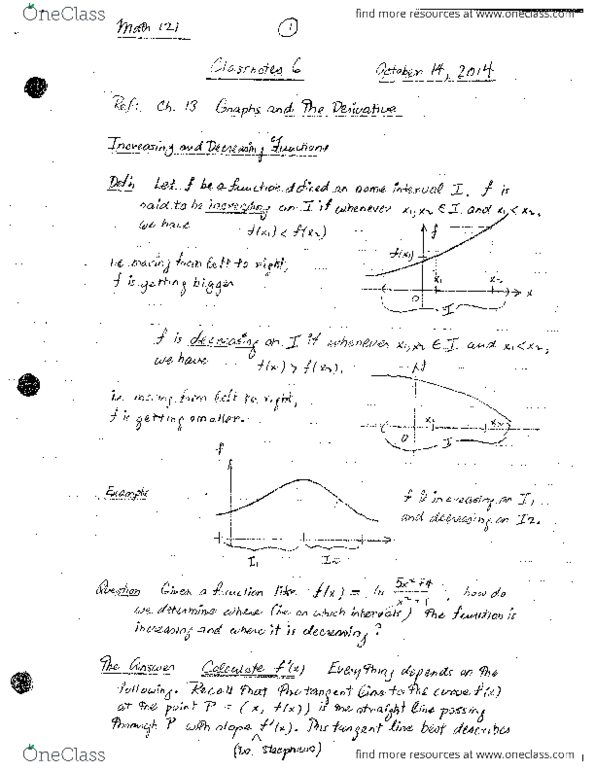 MATH 122 Lecture Notes - Lecture 6: Thomas More, Nba Coach Of The Year Award, Peab thumbnail