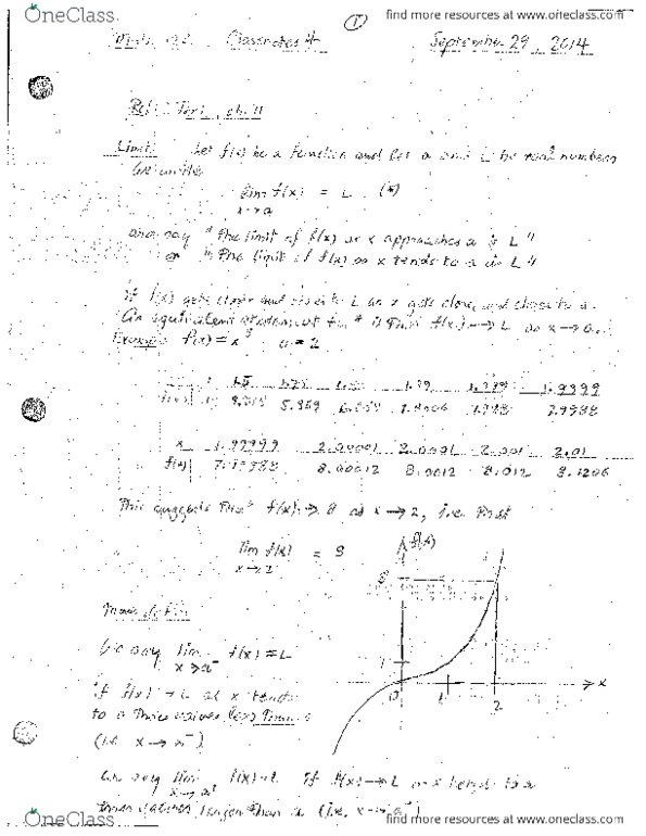 MATH 122 Lecture Notes - Lecture 4: Glossary Of Ancient Roman Religion, Sedation, Phenylalanine thumbnail