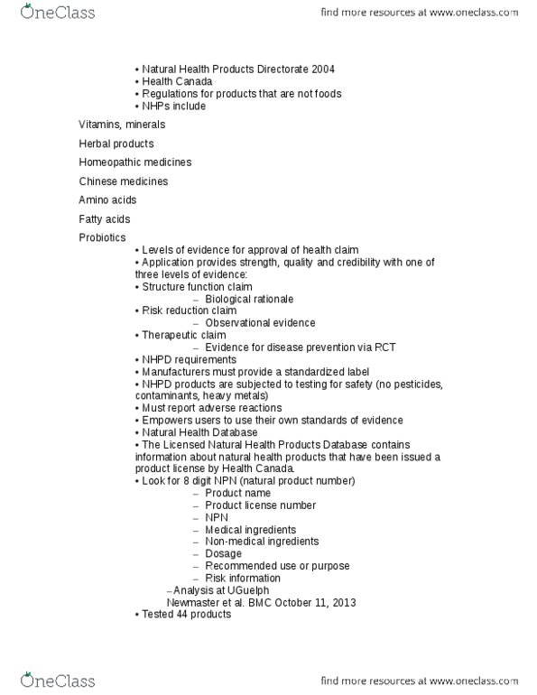 FNN 200 Lecture Notes - Lecture 10: Horsepower, Energy Brands, Micronutrient thumbnail