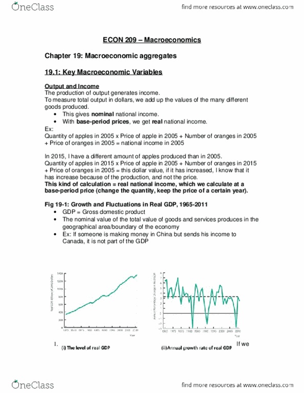 ECON 209 Lecture Notes - Lecture 2: Real Interest Rate, What Lies Ahead, Nominal Interest Rate thumbnail