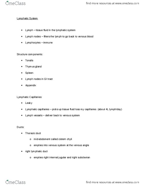 ANAT 101 Lecture Notes - Lecture 14: Adenoid, Lingual Tonsils, Appendicitis thumbnail