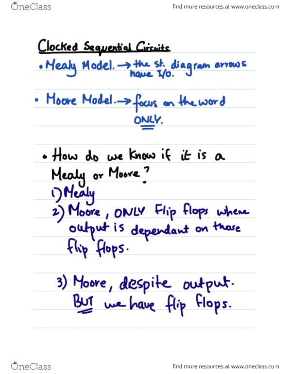 COMPENG 2DI4 Lecture Notes - Lecture 20: Sequential Circuits, Sequential Logic, Clock thumbnail