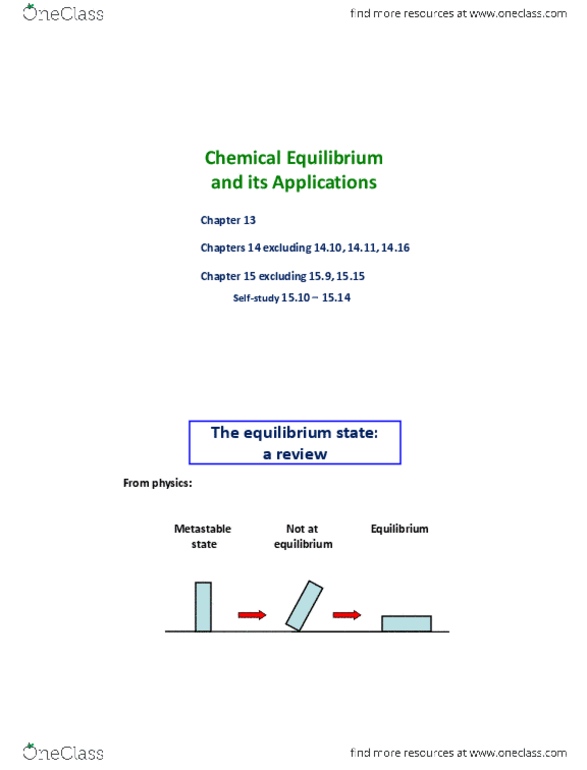 CHM135H1 Lecture Notes - Lecture 6: Phosphorus Trichloride, Phosphorus Pentachloride, Haber Process thumbnail