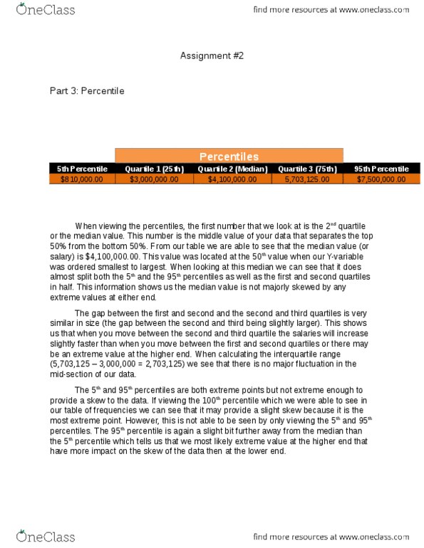 ACCT 2230 Lecture Notes - Lecture 15: Standard Deviation, Quartile, Interquartile Range thumbnail