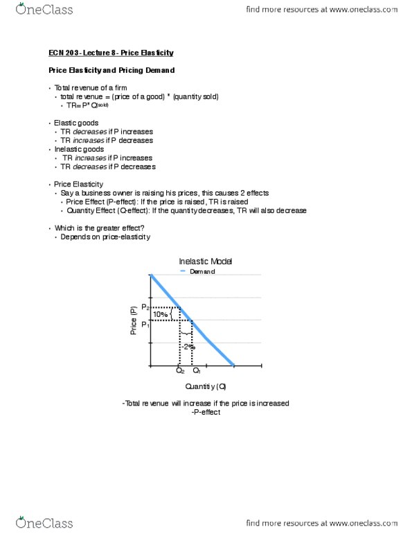 ECN 203 Lecture Notes - Lecture 8: Tax Wedge, Tax Incidence thumbnail