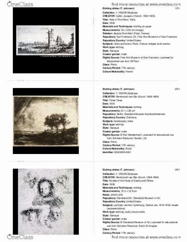 Management and Organizational Studies 4410A/B Lecture Notes - Lecture 2: Artstor, Rijksmuseum, Rembrandt thumbnail