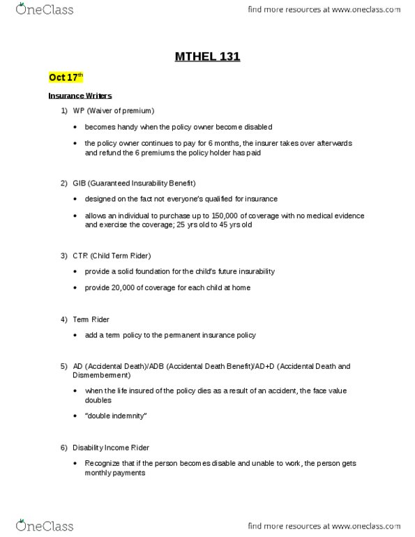 MTHEL131 Lecture 1: MTHEL 131-Entire Course.docx thumbnail