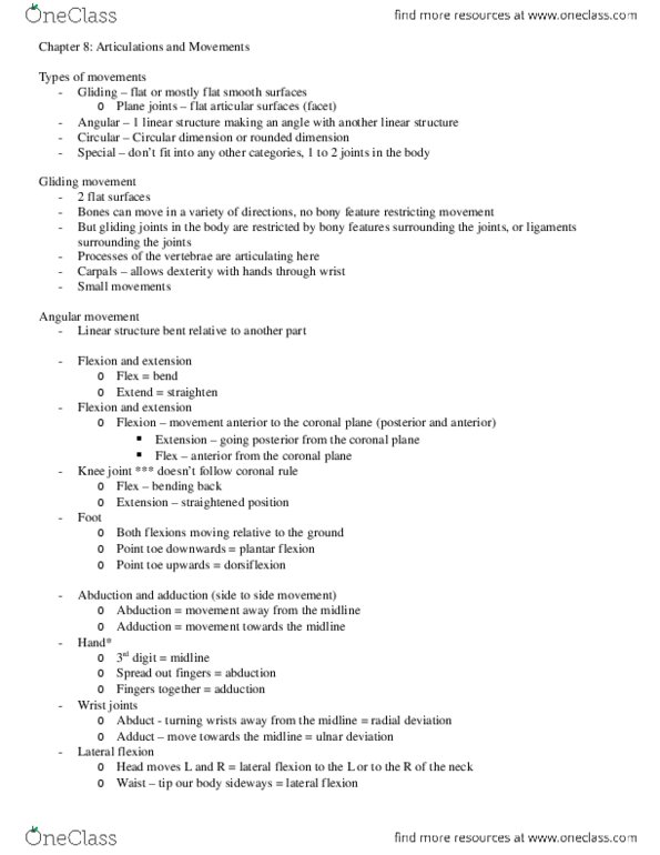 KINESIOL 1A03 Lecture 26: Mon Nov 10 .docx thumbnail