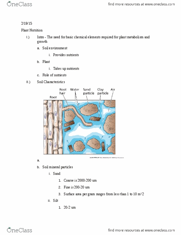 PLNT_S 2125 Lecture Notes - Lecture 6: Cation-Exchange Capacity, Alkali Soil, Soil Organic Matter thumbnail
