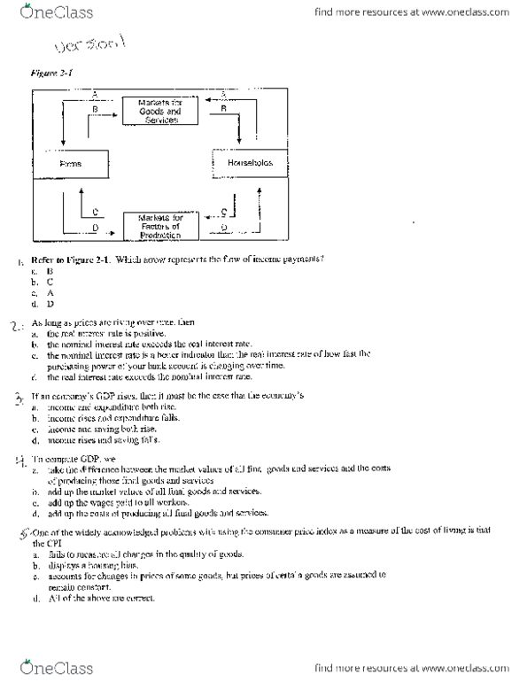 ECO 181 Midterm: PRACTICE EXAM 1.pdf - OneClass