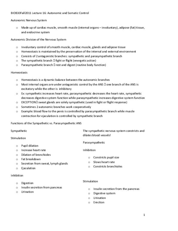 BIOB34H3 Lecture Notes - Lecture 16: Bronchiole, Ejaculation, Arteriole thumbnail