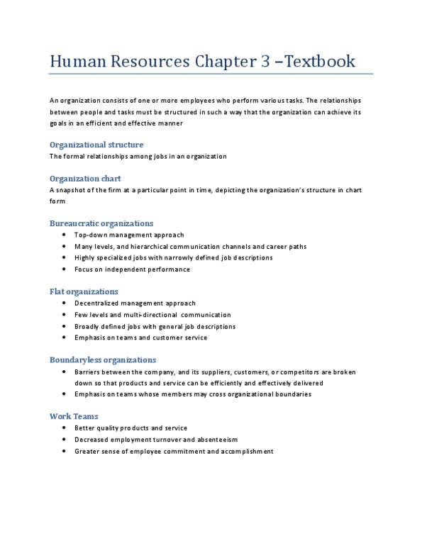 BUS 381 Chapter Notes - Chapter 3: Job Analysis, Job Enrichment, Industrial Engineering thumbnail