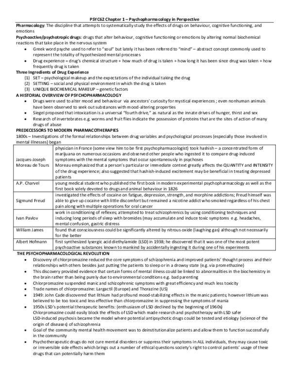 PSYC62H3 Chapter 1: Chapter 1 and 2 thumbnail