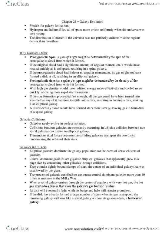 AST201H1 Lecture 13: Lecture 13-Chapter 21-Galaxy Evolution thumbnail