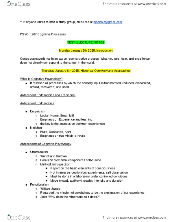 PSYCH207 Lecture Notes - Lecture 1: Word Stem, Image Scanner, Phoneme thumbnail