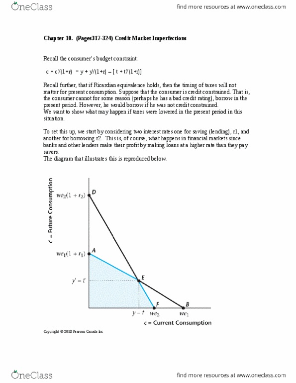 Business Administration 4440Q/R/S/T Lecture Notes - Lecture 4: Risk Premium, Ricardian Equivalence, Budget Constraint thumbnail