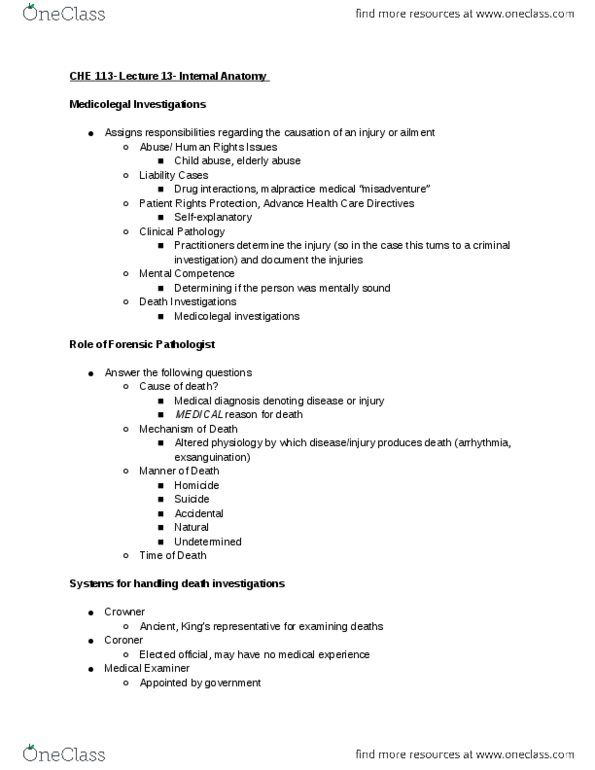 CHE 113 Lecture Notes - Lecture 13: Stippling, Occupational Hazard, Asphyxia thumbnail