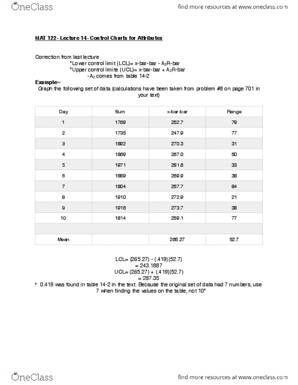 MAT 122 Lecture Notes - Lecture 13: Bayes Estimator, Middle Ages, False Positives And False Negatives thumbnail