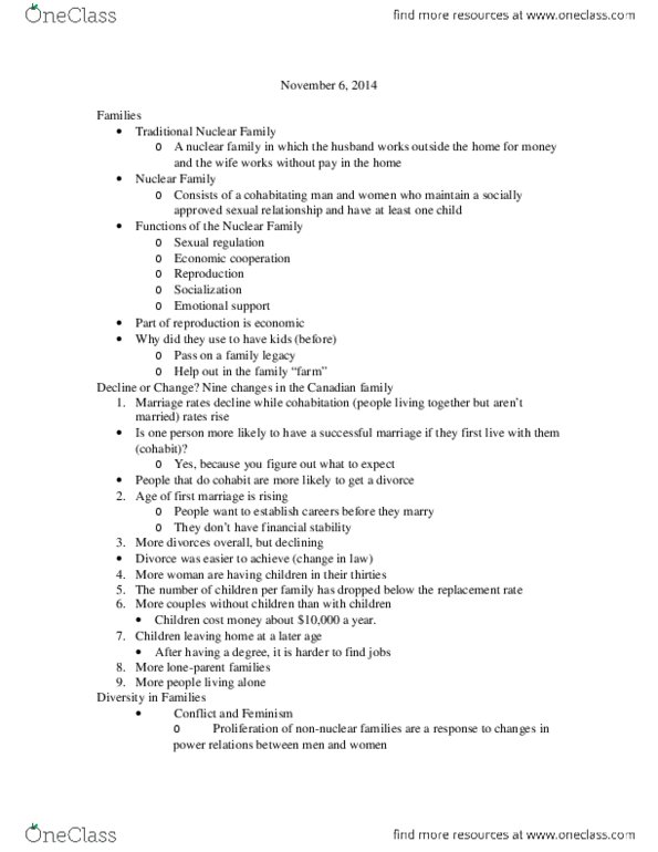 SOC100H5 Lecture 3: Lecture Notes-November 6.docx thumbnail