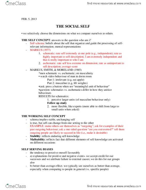 PSYC 2P30 Lecture 1: The social self.docx thumbnail