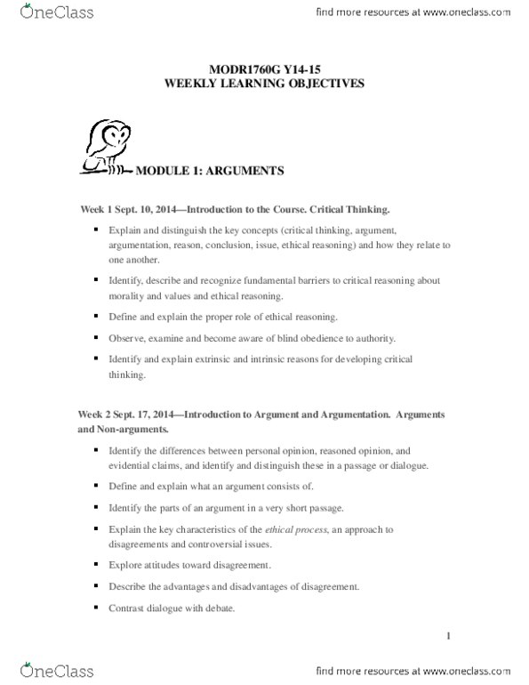 MODR 1760 Lecture 1: Module 1 Learning Objectives.docx thumbnail