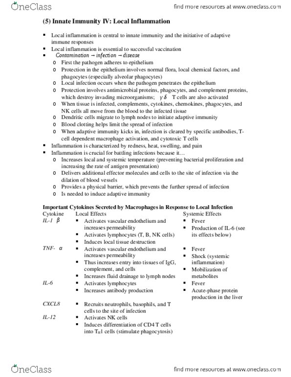 HTHSCI 3I03 Chapter Notes - Chapter 3: Immunoglobulin Superfamily, Cytotoxic T Cell, Adaptive Immune System thumbnail