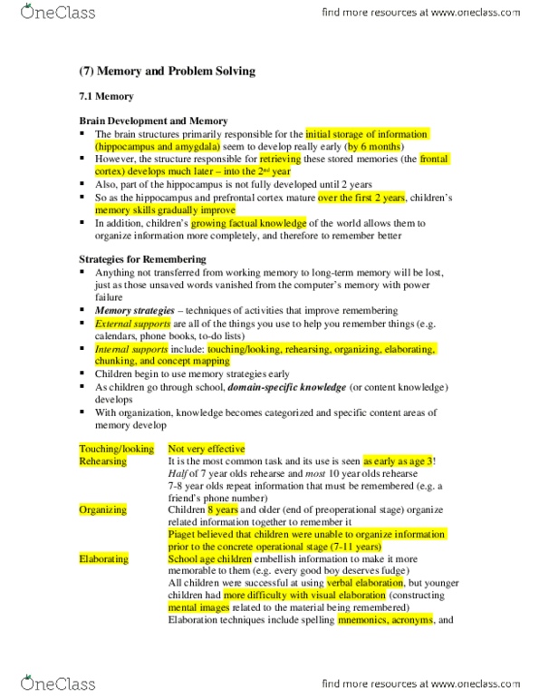 ECON 1B03 Chapter Notes - Chapter 7: Frontal Lobe, Dual Process Theory, Prefrontal Cortex thumbnail