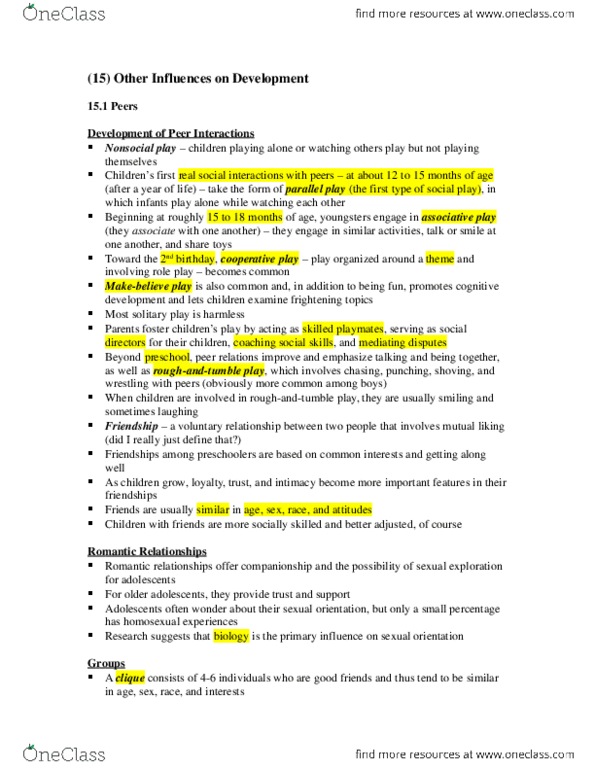 ECON 1B03 Chapter Notes - Chapter 15: Lloyd Morrisett, Prosocial Behavior, Developmental Psychology thumbnail