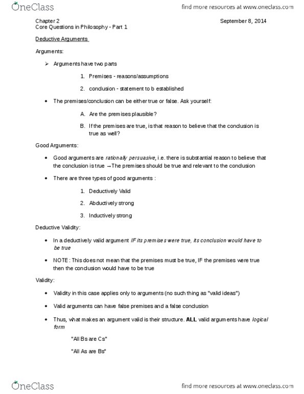 PHLA10H3 Chapter Notes - Chapter 2: Contraposition thumbnail